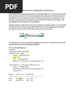 Etherchannel Lab Exercise