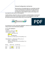 Etherchannel Lab Exercise