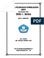 TEMA 1: Diriku: Rencana Pelaksanaan Pembelajaran (RPP)