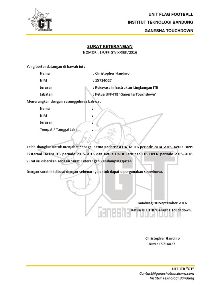 09 Surat Keterangan Pendamg Ijazah