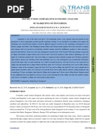 District-Wise Comparative Economic Analysis of Marketing of Fenugreek