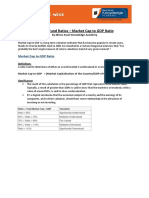 Understanding the Term "Market Cap to GDP Ratio" and its Significance 