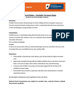 Understanding The Term "Portfolio Turnover Ratio" and Its Significance