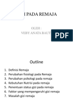 Gizi Pada Remaja