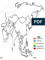 Map of Asia