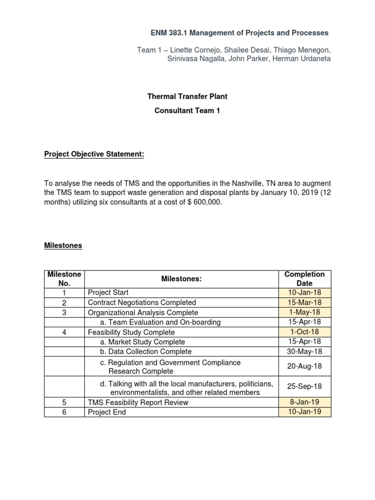 Project Management for TMS in Nashville | PDF | Economies | Business