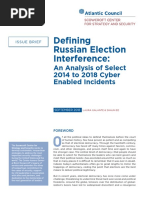 Defining Russian Election Interference