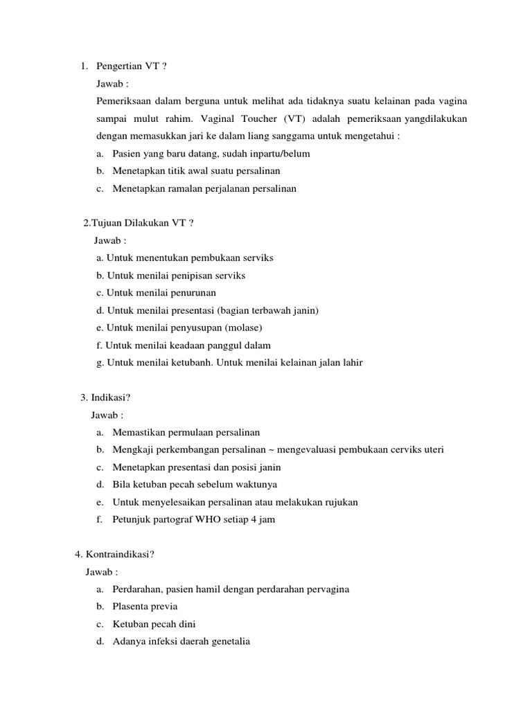 Pengertian VT | PDF