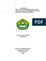 Logbook Kuliah Kerja Nyata Universitas Riau 2018 Desa Pulau Palas Kecamatan Tembilahan Hulu Kabupaten Indragiri Hilir