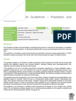 ARCS Paediatric IV Fluid Guidelines