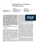 Impact of lightning strikes on substation grounding systems.pdf