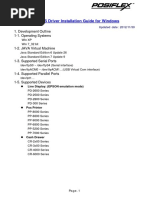 Posiflex JPOS Installation Guide - Win PDF