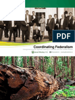 Webinar - Coordinating Federalism - Intergovernmental Agenda-Setting in Canada and The United States