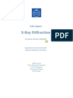 X-Ray Diffraction: Lab Report