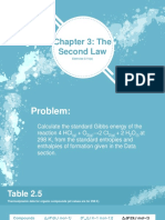 Chapter 3: The Second Law: Exercise 3.11 (A)