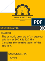 Simple Mixture: Exercise 5.7 (A)