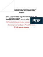 Trabalho - Feitiços Aromáticos (31) 997320837 PDF