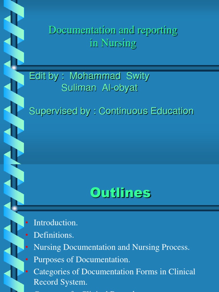 documentation-and-reporting-in-nursing-pdf-nursing-medical-diagnosis