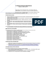 New Zealand Seismic Regularions