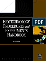 Biotechnology Procedures and Experiments Handbook PDF