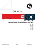 Manual de Partes Motor c17-c22-c28-c12-c16-c20 Con Power Star 0500 Control