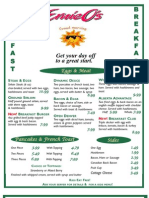 2010 Breakfast Menu