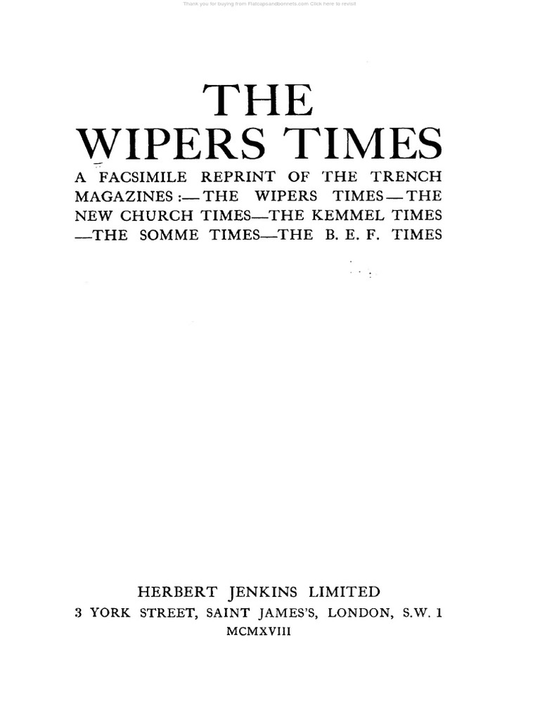 The Wipers Time PDF