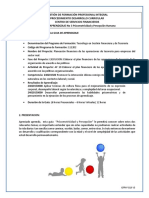 Guía 3. Psicomotricidad y Percepción