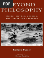 Beyond Philosophy Ethics, History, Marxism, and Liberation Theology, Enrique Dussel Eduardo Mendieta (Ed.), 2003