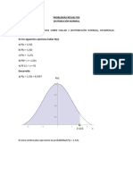 Problemas Distribución Normal