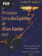 O Primeiro Livro dos Espíritos. Canuto Abreu, 1957.