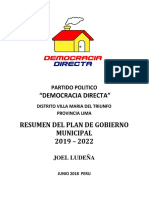 Plan Democracia Directa