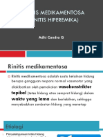 Rhinitis Hiperemika Atrofi Vasomotor Adhi