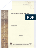 Van Reeuwijk-Procedures For Soil Analysis - Isric PDF
