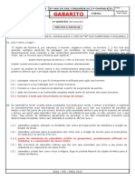 Gabarito Ae1 História 6ano