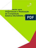 Regulamento Seletiva WorldSkills 2019 Brasil