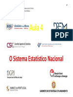 Aula 4 - Sistema Estatístico Nacional