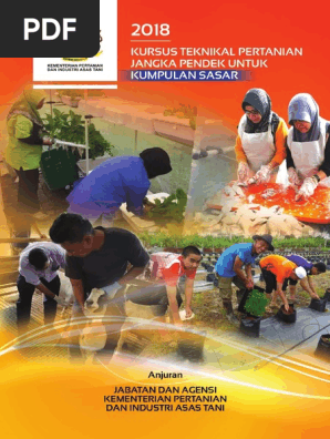 Kursus Teknikal Pertanian Jangka Pendek Untuk Kumpulan Sasar  PDF