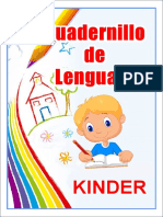 Cuadernillo de Lenguaje Kinder