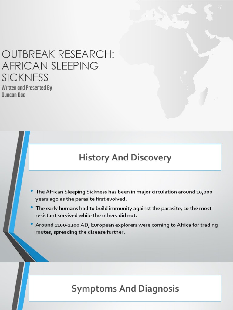 African Sleeping Sickness Data Presentation | PDF | Veterinary Medicine ...