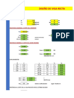 Diseño de Viga Cortante y Flexion