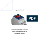 Operation Manual: Model: Compact THC Controller SD (Step / Dir PID Generator)