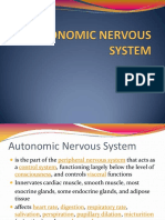 3.2 Autonomic Nervous System