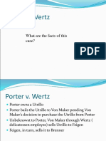 Porter v. Wertz: What Are The Facts of This Case?