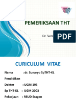dr. Sunaryo Sp.THT-KL + CV