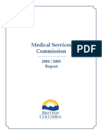 MSC Annual Report 2004-05