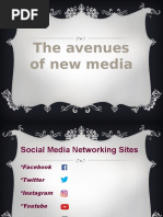 Avenues of New Media