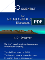3 D Scinetist