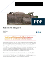 WWW Livehistoryindia Com Amazing India 2017-07-10 The Secrets of The Gobindgarh Fort
