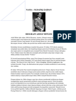 Biografi Adolf Hitler